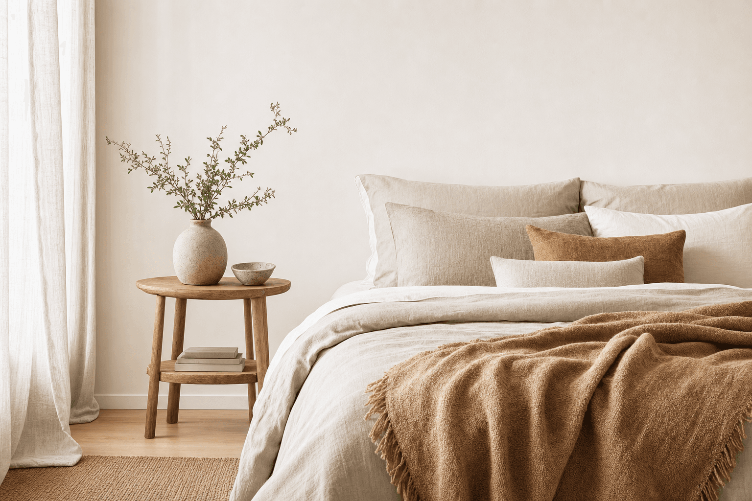 Affordable Bedding Essentials for a Calm, Minimalist Bedroom