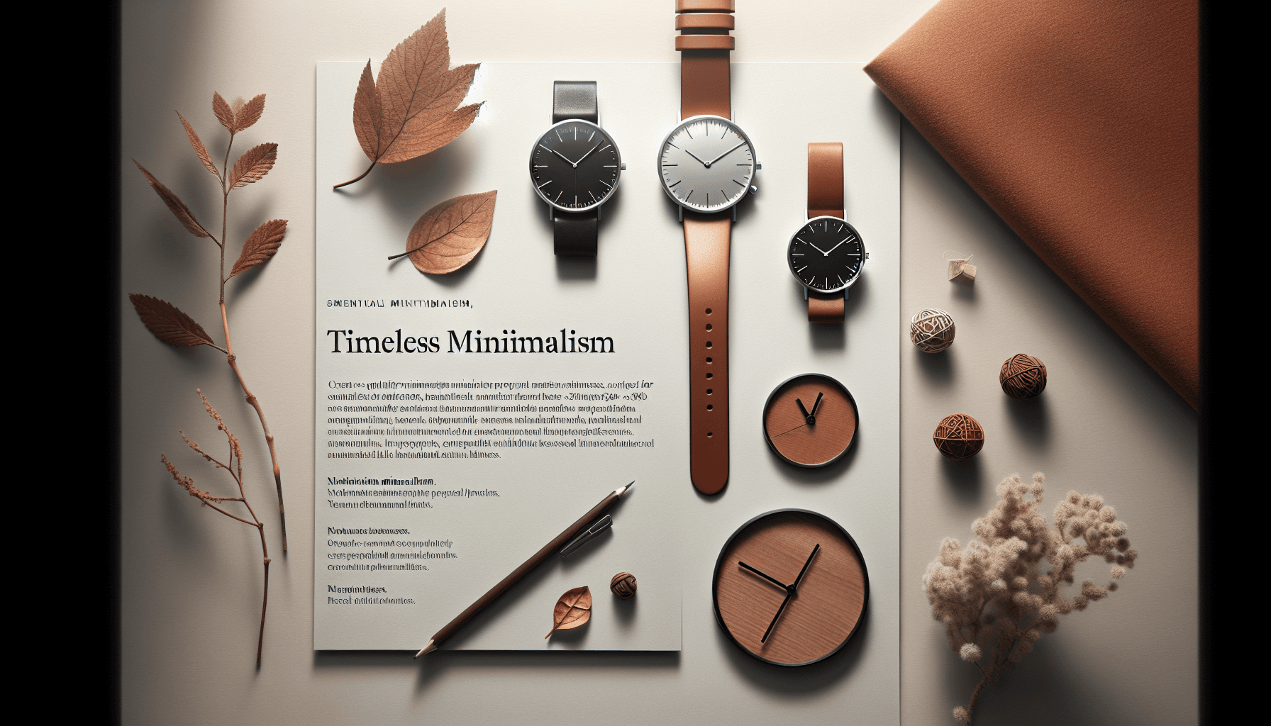 Timeless Minimalism: A Guide to Quality Minimalist Watches for 2024-2026