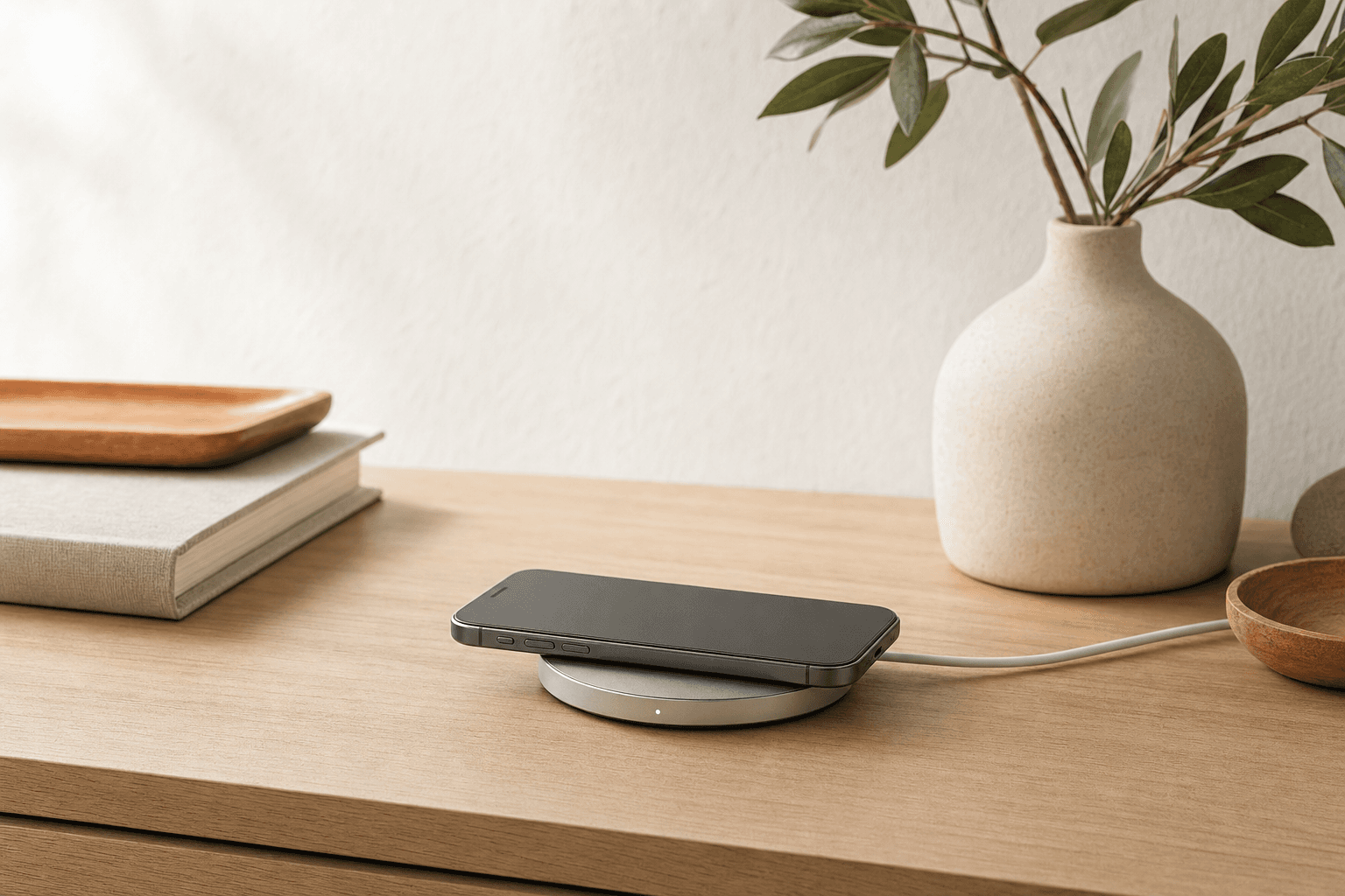 Wireless Charging Solutions for a Calmer, More Minimal Tech Setup